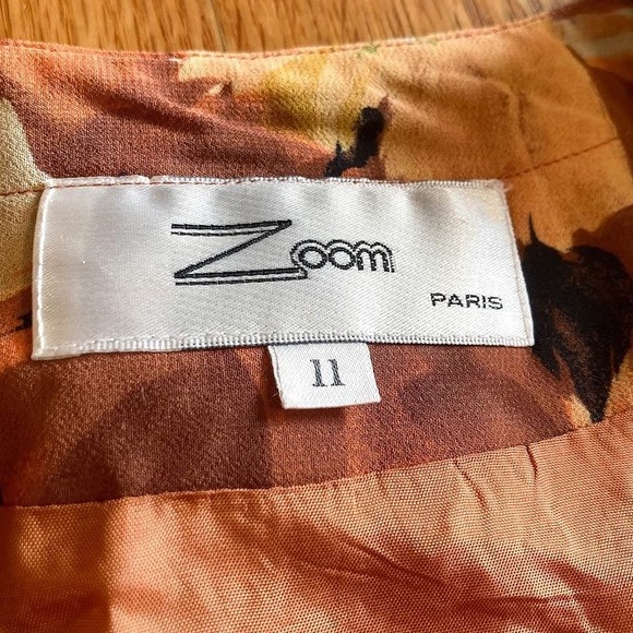 Vintage Zoom Paris Floral Vest - Picture 3 of 3